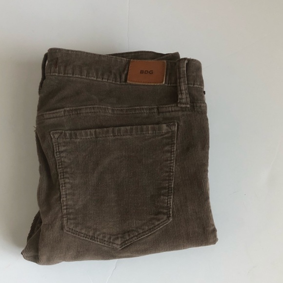 mid rise corduroy pants